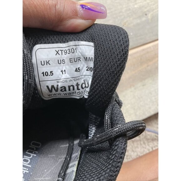 WANTDO XT9301 Waterproof Low Hiking Trail Shoes Men's Size 11 / 45 Vibram Soles - Picture 8 of 10